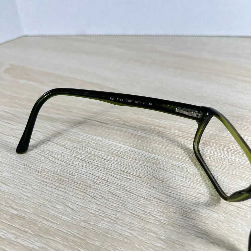 Ray-Ban RB5169 2383 Eyeglasses Green PARTS ONLY Full Rim Frames 52-16-140